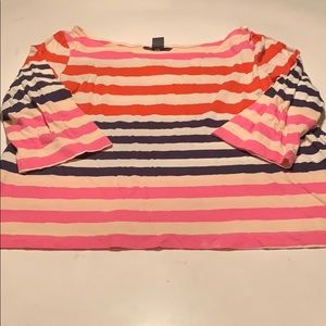 striped h&m top